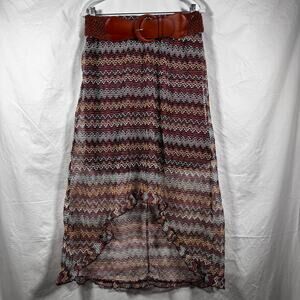 Retro No Boundaries Maxi Skirt Size L (11-13) Y2K Boho Coachella Festival
